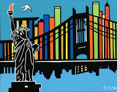 AU DELA DES FLOTS NEW YORKAIS